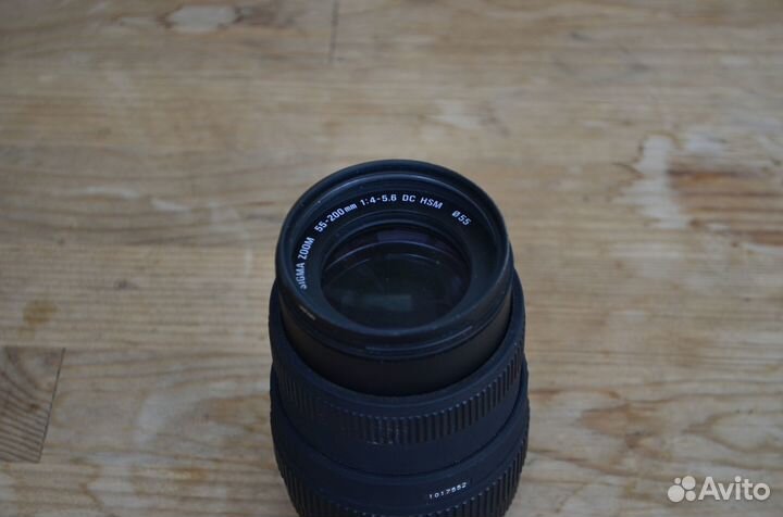 Объектив Sigma 55-200mm nikon