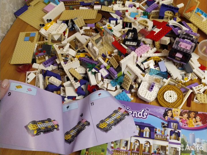 Конструктор lego friends 41101 б/у россыпью