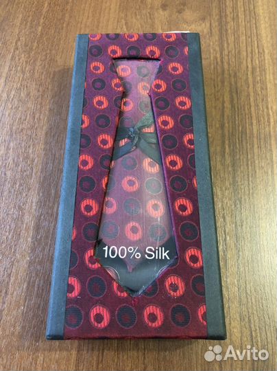 Галстук из 100 шелка