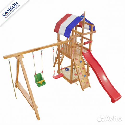 Детская деревянная игровая площадка Тасмания