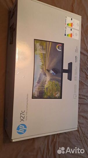 Монитор 27 дюймов 165Гц HP X27c