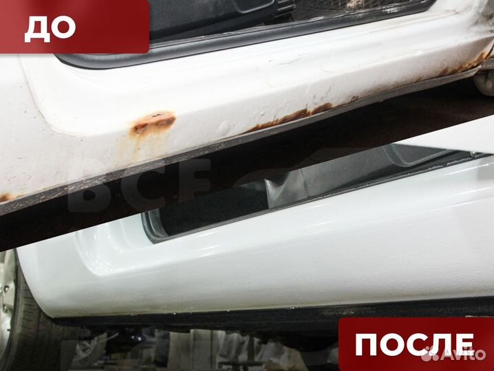 Рем пороги для Митсубиши Лансер 9