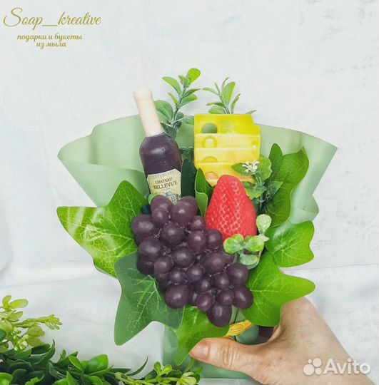 Бюджетные букетики из мыла ручной работы