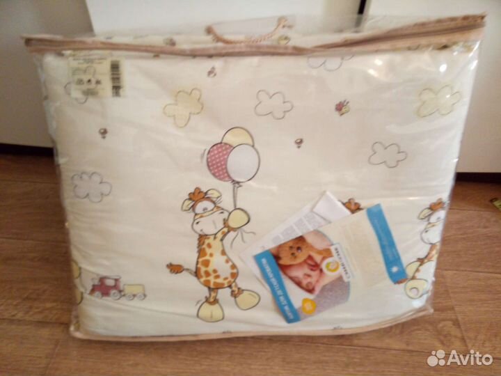 Бортики в детскую кроватку Сонный гномик