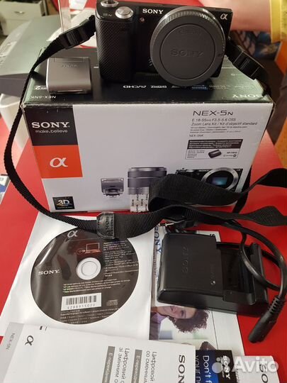 Компактный фотоаппарат sony nex 5n