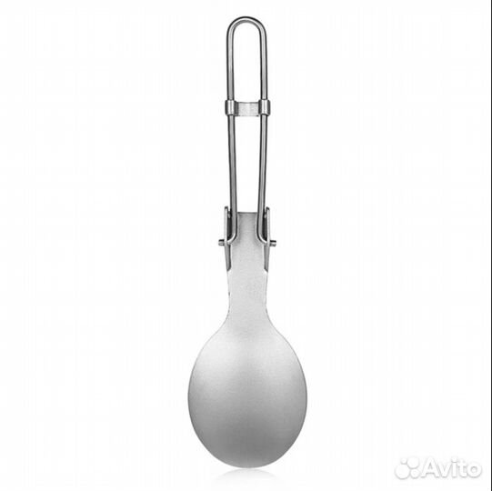Титановая вилка ложка