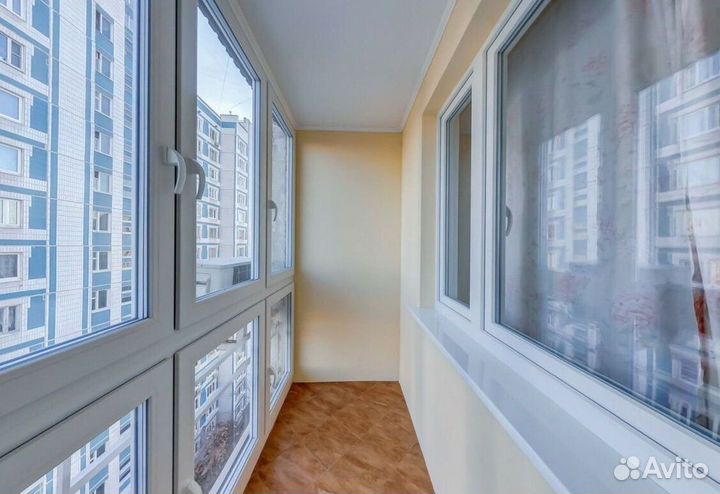 Остекление балконов и лоджий под ключ M9543