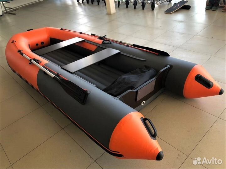 Лодка пвх Stormline Classic Air 360 красно-черная