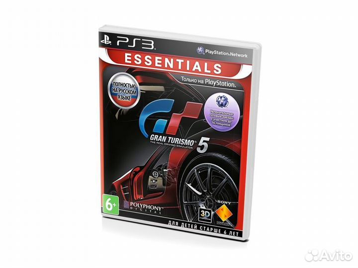 Gran Turismo 5 Essentials витринный образец (PS3)