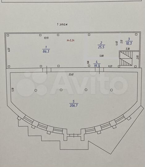 Аренда торговой площади, 380 м²