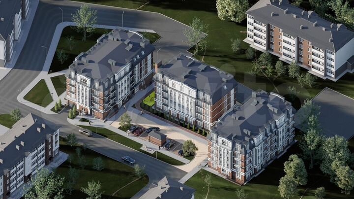 3-к. квартира, 94,6 м², 2/5 эт.