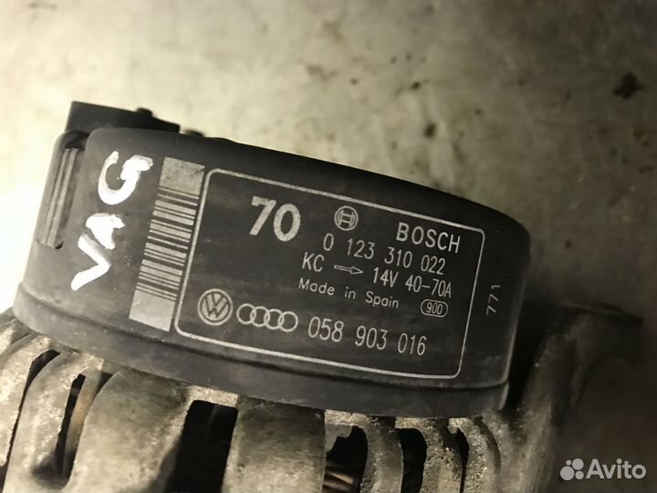 Генератор audi a4 a6 vw passat b5 golf 4 octavia