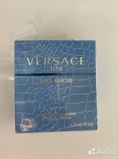 Мужская туалетная вода Versace eau fraiche 50 мл