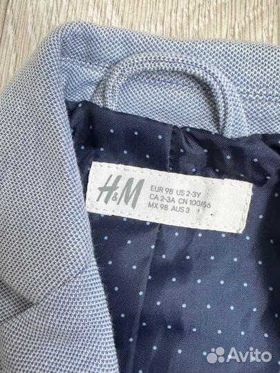 Пиджак на мальчика h&m