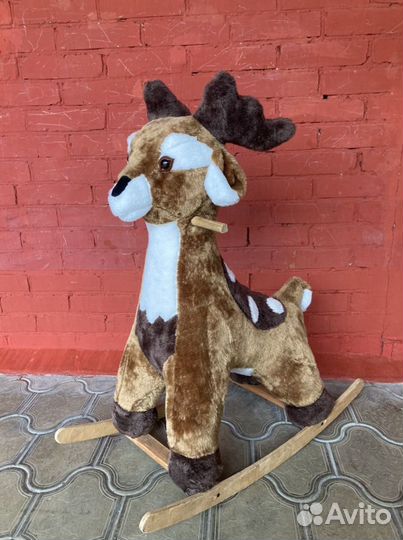 Детская лошадка качалка