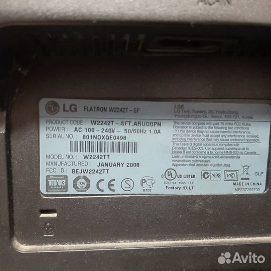 Монитор для компьютера