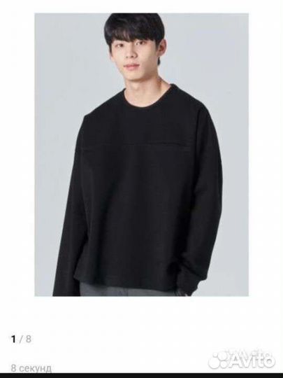 Свитшот флис 8 seconds размер L