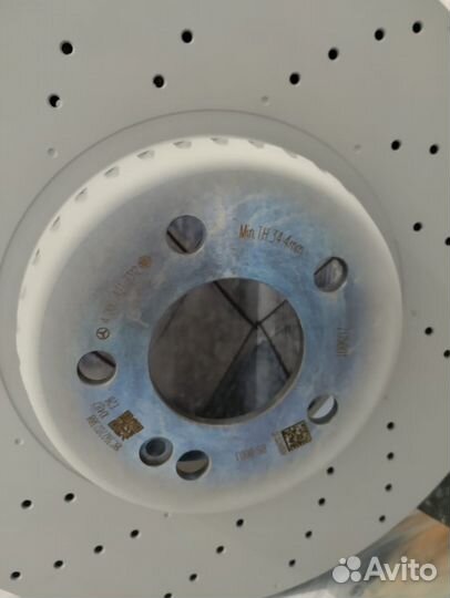 Тормозные диски передние CLS 300, AMG CLS50