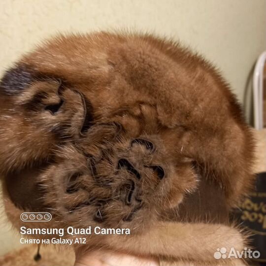 Берет норковый