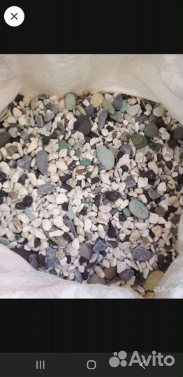 Мраморная крошка белая, грун