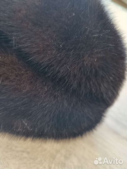 Шапка норковая женская бу