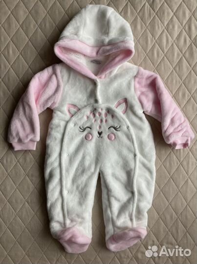 Флисовый комбинезон 74