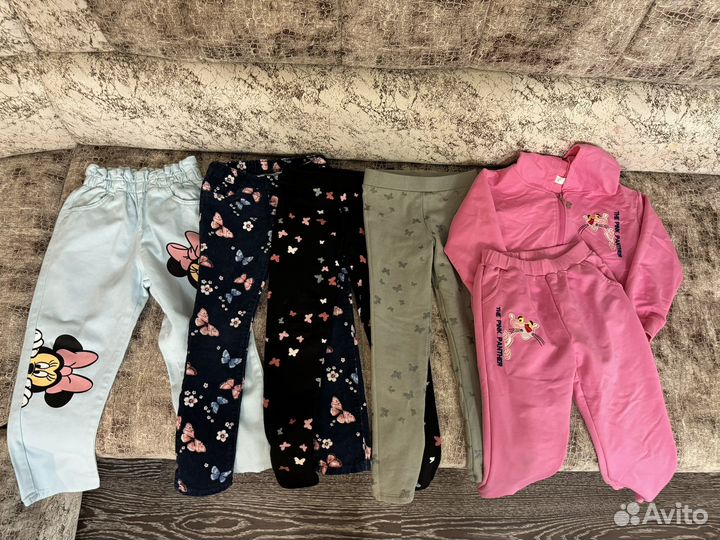 Детские вещи для девочки 110