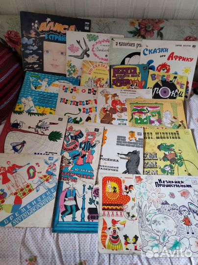 Советские пластинки детские