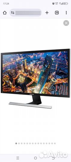 Монитор Samsung 4k 28 дюймов