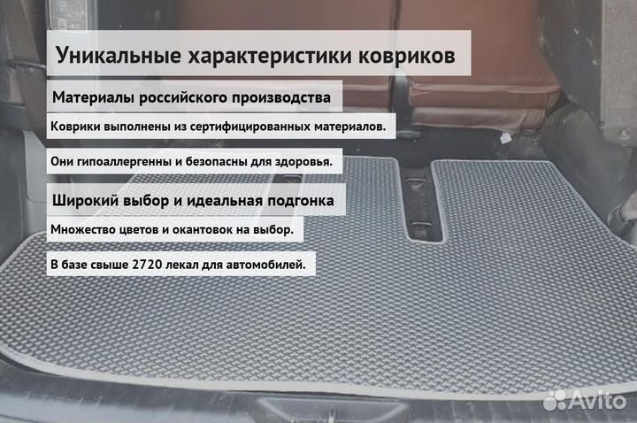 Эва коврики с бортом