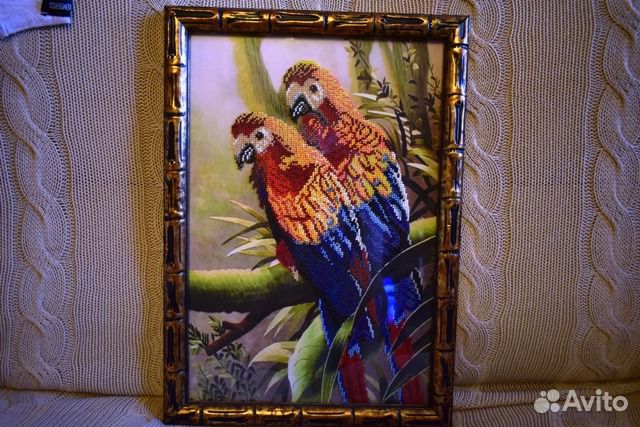 Картины из бисера