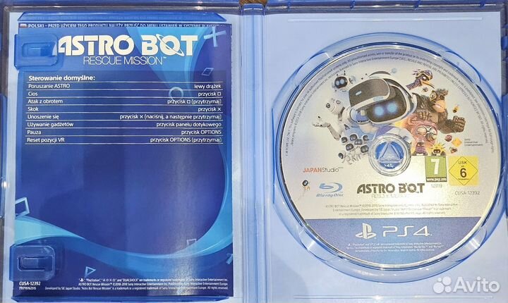 Игра для playstation ps4 astro BOT