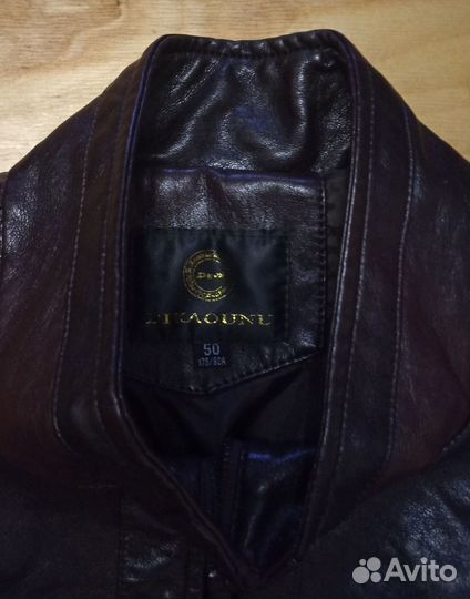 Кожаная куртка мужская