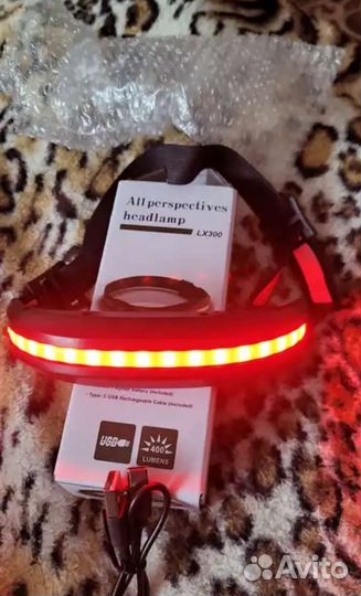 Фонарь налобный светодиодный
