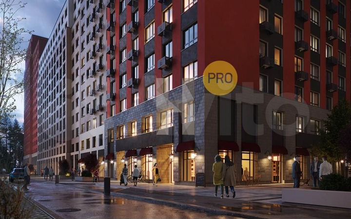 2-к. квартира, 55,4 м², 8/17 эт.