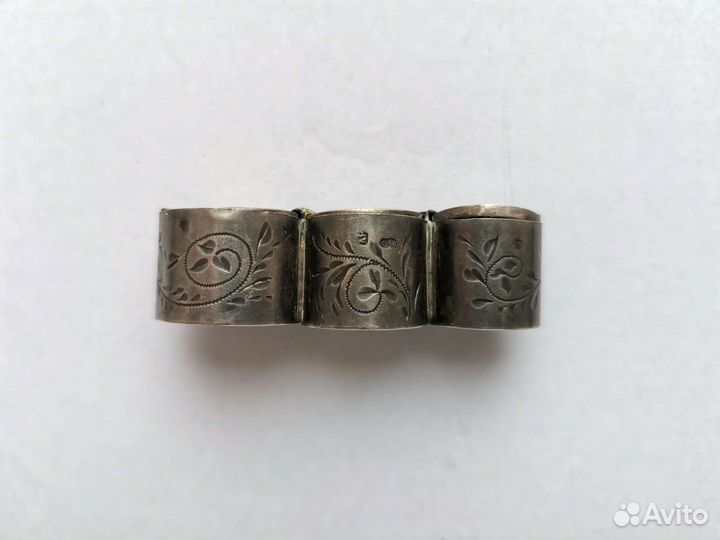 Серебряная монетница 84 пр до 1917 г Цепь 56 пробы