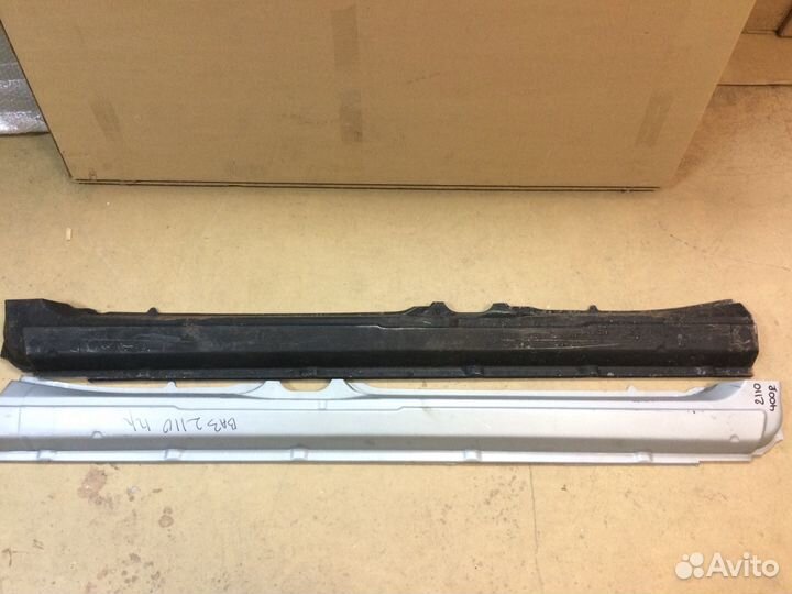 Пороги 2110 наружные металические