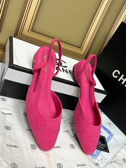 Туфли chanel розовые 36-40р