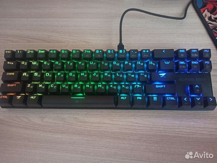 Механическая клавиатура чёрная Z gaming blade mini