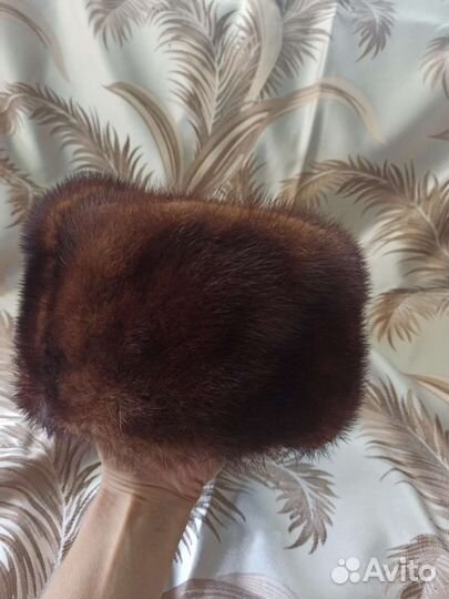 Мужская шапка норковая