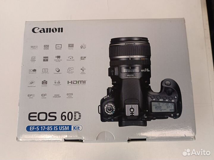 Canon EOS 60D kit 17-85 IS USM, Новый