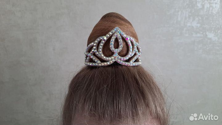 Украшение на пучок, корона для худож. гимнастики