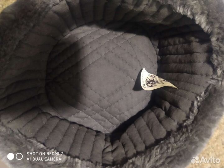 Шапка ушанка мужская военная 56