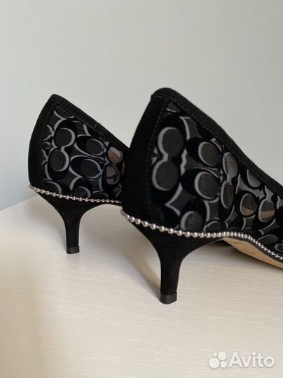 Классические лодочки Coach новые, оригинал