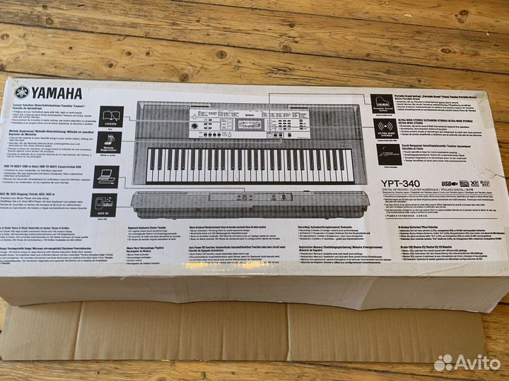 Синтезатор Yamaha YPT-340