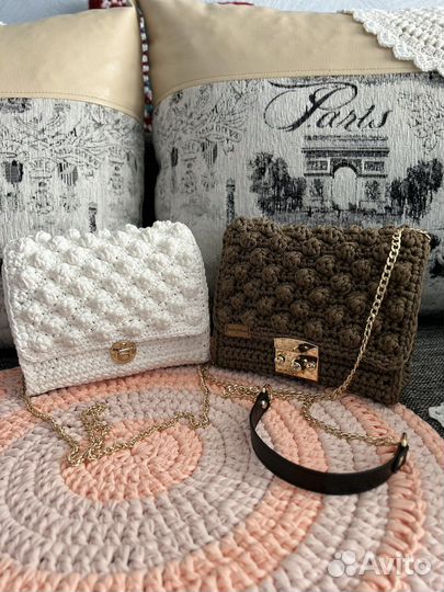 Сумка женская вязаная