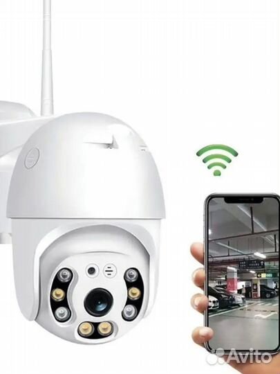Ip Камера видеонаблюдения уличная поворотная