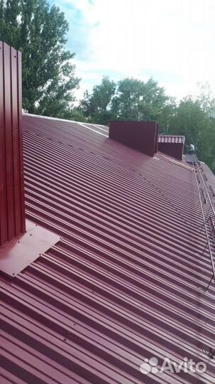 Крыша кровельные работы