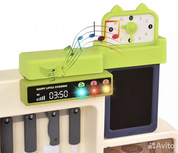 Детская игровая кухня с водой и паром