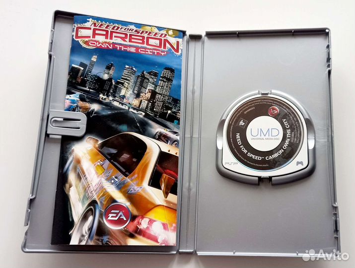 Диски для sony psp Need for speed carbon